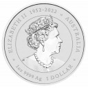 2024 - AUSTRALIA 1 Dollaro Argento anno del Dragone 1 Oz